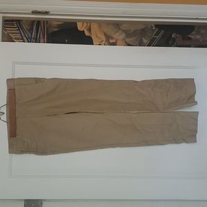 Boys Flat-Front Khaki Pants